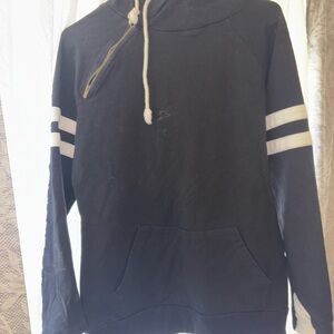 Black and White Men's Hoodie